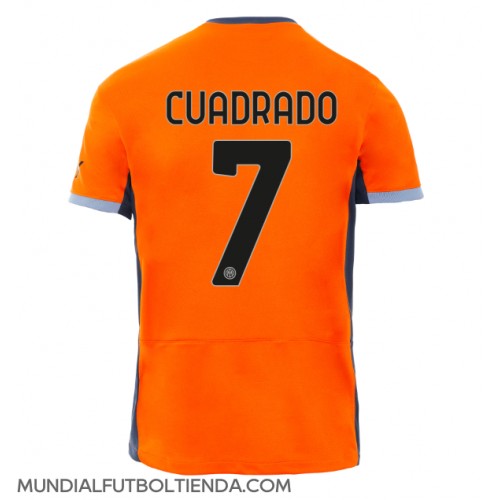 Camiseta Inter Milan Juan Cuadrado #7 Tercera Equipación Replica 2023-24 mangas cortas